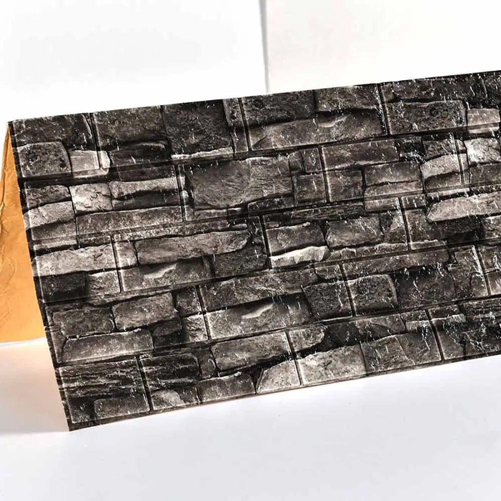 Wall Sticker Imitation Brick (35cmX30cm) 10pcs