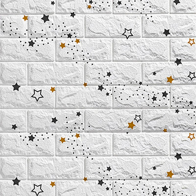 Wall Sticker Imitation Brick(70cmX77cm) 1 pcs