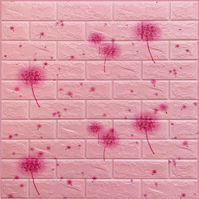 Wall Sticker Imitation Brick (35cmX30cm) 10pcs