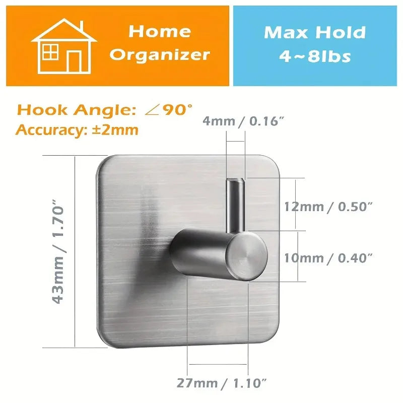 Towel Hooks Stainless Steel