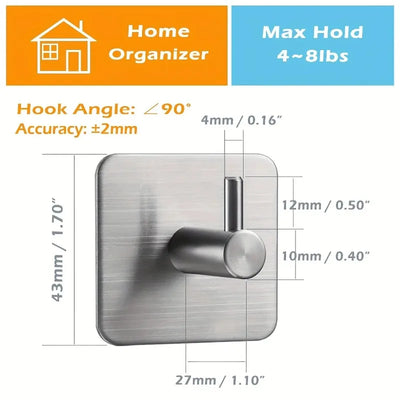 Towel Hooks Stainless Steel