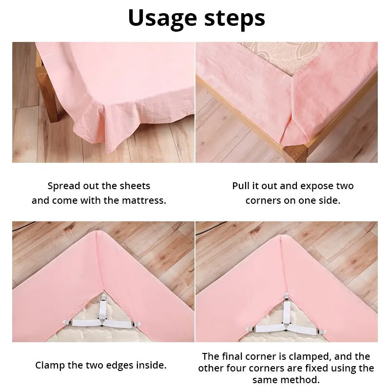 Bed Sheet Fasteners Holder
