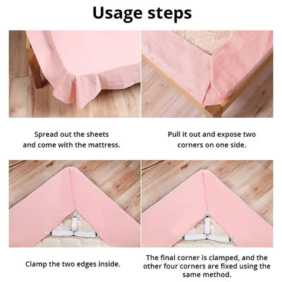 Bed Sheet Fasteners Holder