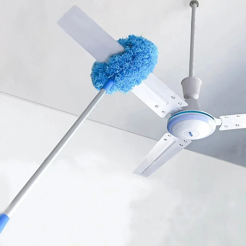 Scalable Ceiling Fan Duster Dust Removal