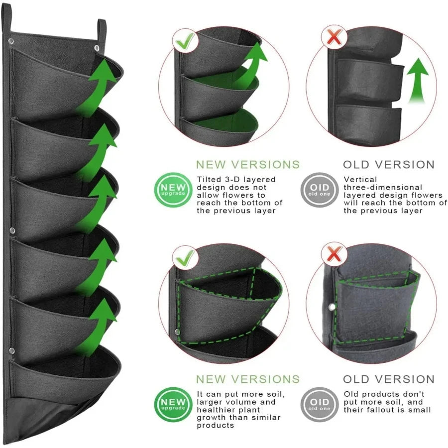 Wall Planter Bags
