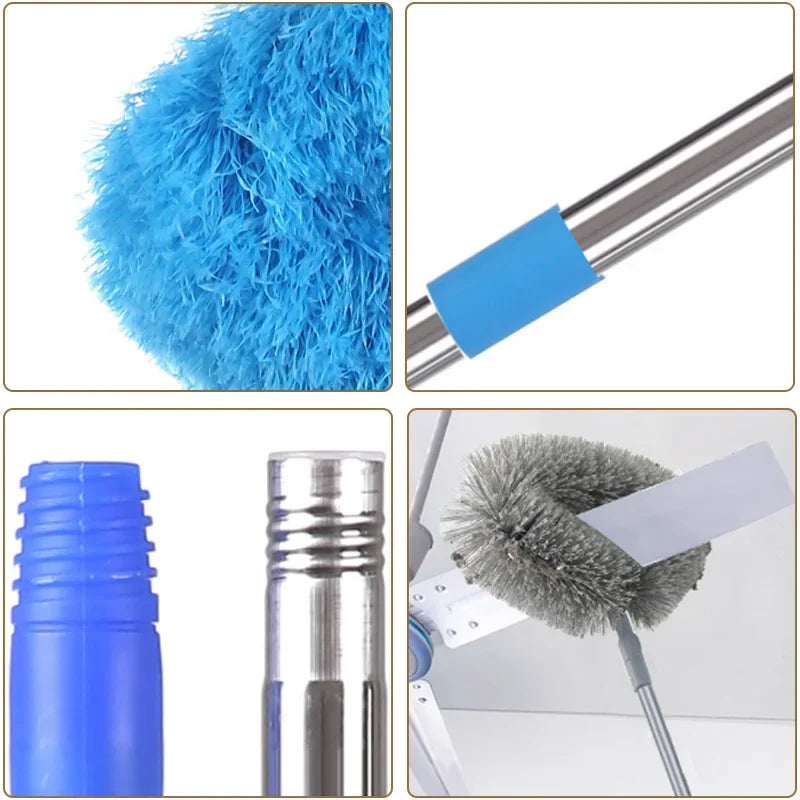 Scalable Ceiling Fan Duster Dust Removal