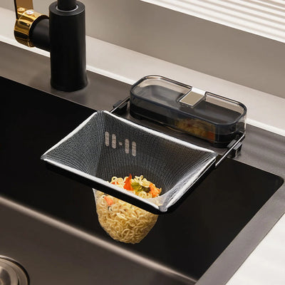Sink Strainer, Drainage Rack with Filter Mesh