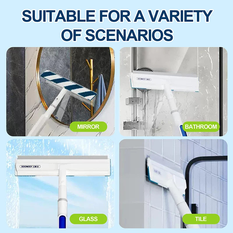 Window Squeegee with Spray Bottle