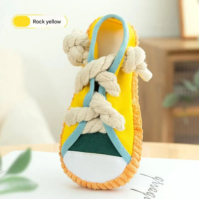 Slippers Shape Squeak Toy