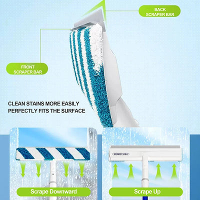 Window Squeegee with Spray Bottle