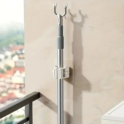 Holder Self-adhesive Broom Stand Wall Mounted