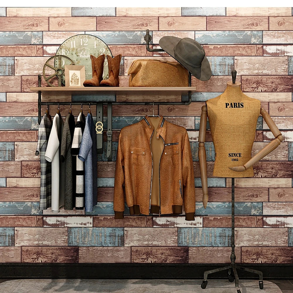Wall Sticker Imitation Brick (35cmX30cm) 10pcs