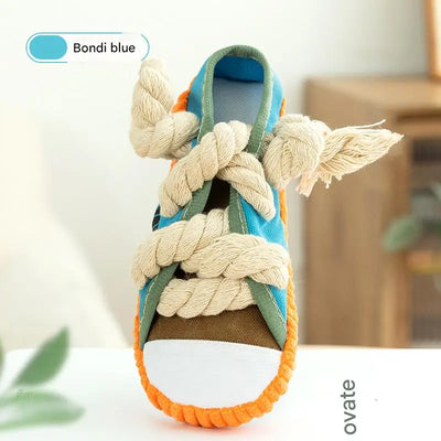 Slippers Shape Squeak Toy