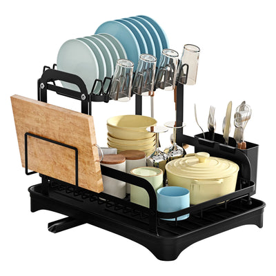 2 Tier Dish Drainer Holder
